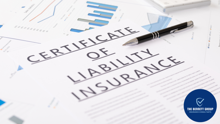 Certificate of Liability